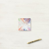 Atemberaubende Pasta Abstrakt Wasserfarbe Moderne Post-it Klebezettel (Auf Schreibtisch)