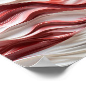 Atemberaubende patriotische Ölmalerei auf der amer Poster (Ecke)