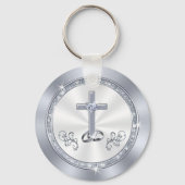 Atemberaubende Personalisierte Christliche Gastges Schlüsselanhänger (Rückseite)