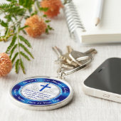 Atemberaubende, Personalisierte Christliche Gesche Schlüsselanhänger (Seite)