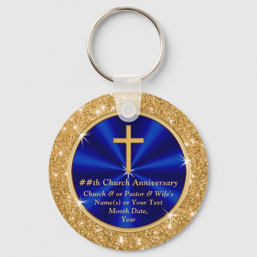 Atemberaubende, Personalisierte Kirchenfavoriten, Schlüsselanhänger (Vorderseite)