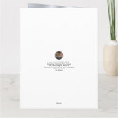 Atemberaubende Personalisierte Pastor-Wertungskart Karte (Rückseite)