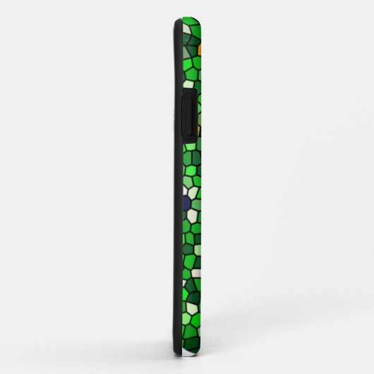 Atemberaubende Pfauenmosaikgeschenke Case-Mate iPhone Hülle (Hinten/Rechts)