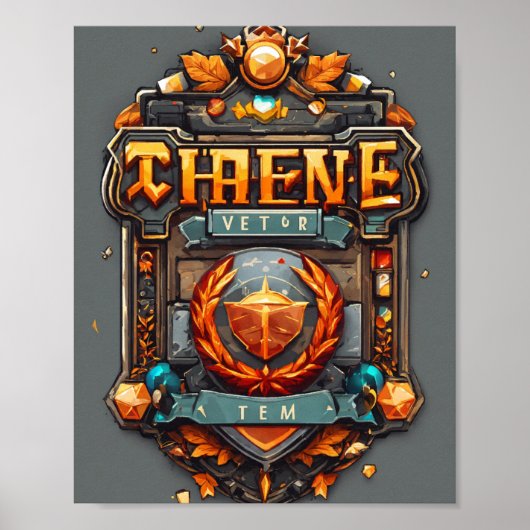 Atemberaubende Poster & Prints für jeden Raum" (Vorne)