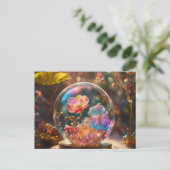 "Atemberaubende Postkarten" Postkarte (Stehend Vorderseite)