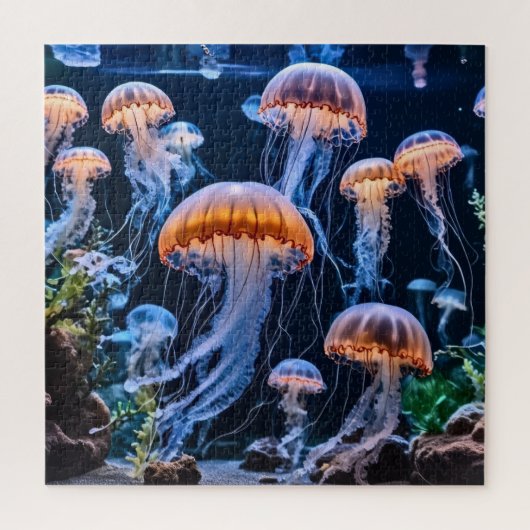 Atemberaubende Qualle Puzzle (Vertikal)