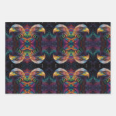 Atemberaubende Rainbow-Adlerpapier Geschenkpapier Set (Vorderseite 3)