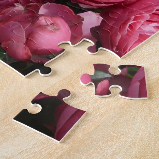 Atemberaubende rosa Rosen Puzzle (Seite)