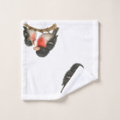 Atemberaubende Rose Brustkorb Badhandtuch Set (Waschlappen)