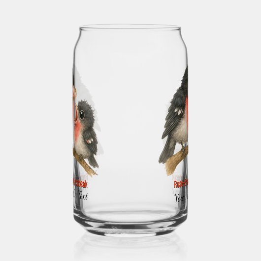 Atemberaubende Rose Brustkorb Dosenglas (Rechts)