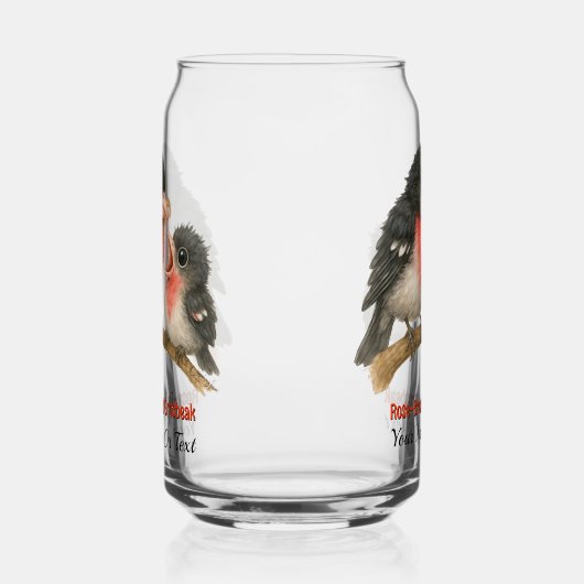 Atemberaubende Rose Brustkorb Dosenglas (Links)