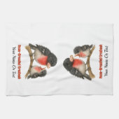 Atemberaubende Rose Brustkorb Geschirrtuch (Horizontal)