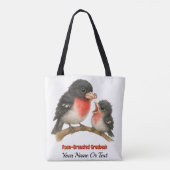 Atemberaubende Rose Brustkorb Tasche (Rückseite)