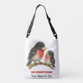 Atemberaubende Rose Brustkorb Tragetaschen Mit Langen Trägern (Rückseite)