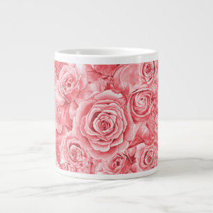 atemberaubende Rose Jumbo Tasse 20 Oz