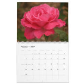 Atemberaubende Rose Kalender (Feb 2027)