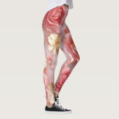 Atemberaubende Rosen Leggings (Rechts)