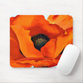 Atemberaubende rote Mohnblumen-Blume Georgia Mousepad (Mit Mouse)
