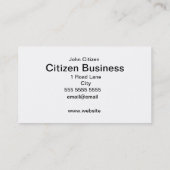 Atemberaubende rote Rose Visitenkarte (Rückseite)