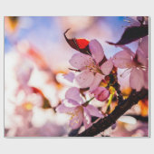 Atemberaubende Sakura-Blüten Geschenkpapier (Flach)