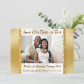 Atemberaubende, Save the Date FOTO-Cards, Personal Einladung (Stehend Vorderseite)