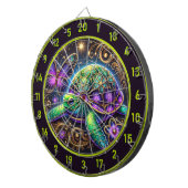 Atemberaubende Schmetterlingshütte Kunst, Dichtung Dartscheibe (Vorderseite rechts)