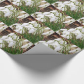 Atemberaubende Schneeverfahren Geschenkpapier (Ecke)