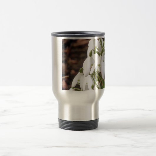 Atemberaubende Schneeverfahren Reisebecher (Mittel)