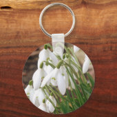 Atemberaubende Schneeverfahren Schlüsselanhänger (Vorderseite)