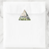 Atemberaubende Schokolade Dreieckiger Aufkleber (Tasche)