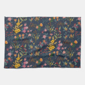 Atemberaubende, schöne farbenfrohe Blume" Geschirrtuch (Horizontal)