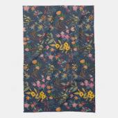 Atemberaubende, schöne farbenfrohe Blume" Geschirrtuch (Vertikal)