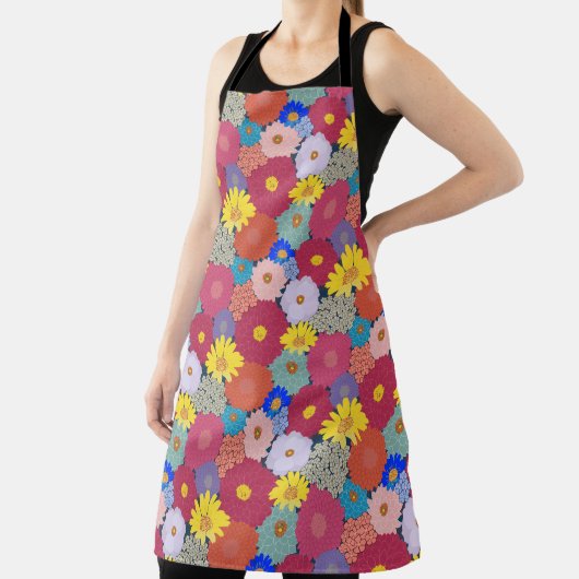 Atemberaubende, schöne, farbenfrohe Blume Schürze (InSitu)