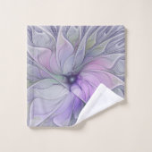 Atemberaubende Schönheit Modernes Abstraktes Frakt Badhandtuch Set (Waschlappen)