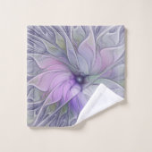 Atemberaubende Schönheit Modernes Abstraktes Frakt Badhandtuch Set (Waschlappen)