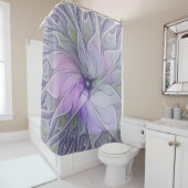 Atemberaubende Schönheit Modernes Abstraktes Frakt Duschvorhang (Beispiel)