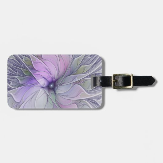 Atemberaubende Schönheit Modernes Abstraktes Frakt Gepäckanhänger (Vorderseite horizontal)