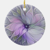 Atemberaubende Schönheit Modernes Abstraktes Frakt Keramik Ornament (Hinten)