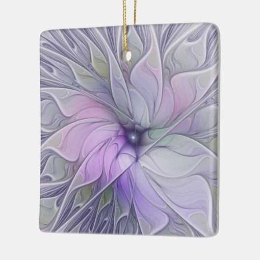 Atemberaubende Schönheit Modernes Abstraktes Frakt Keramikornament (Links)