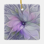 Atemberaubende Schönheit Modernes Abstraktes Frakt Keramikornament (Vorderseite)