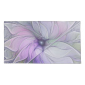 Atemberaubende Schönheit Modernes Abstraktes Frakt Kissenbezug (Rückseite)