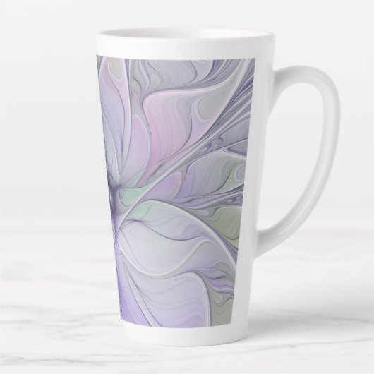 Atemberaubende Schönheit Modernes Abstraktes Frakt Milchtasse (Rechts)