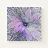 Atemberaubende Schönheit Modernes Abstraktes Frakt Notizblock (Rückseite)