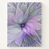 Atemberaubende Schönheit Modernes Abstraktes Frakt Notizblock (Rückseite)