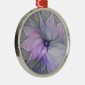 Atemberaubende Schönheit Modernes Abstraktes Frakt Ornament Aus Metall (Rechts)