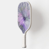 Atemberaubende Schönheit Modernes Abstraktes Frakt Pickleball Schläger (Links)