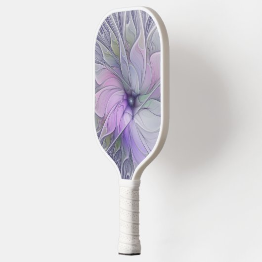 Atemberaubende Schönheit Modernes Abstraktes Frakt Pickleball Schläger (Links)