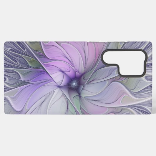 Atemberaubende Schönheit Modernes Abstraktes Frakt Samsung Galaxy Hülle (Rückseite (Horizontal))