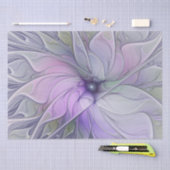 Atemberaubende Schönheit Modernes Abstraktes Frakt Seidenpapier (Handwerk)