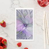 Atemberaubende Schönheit Modernes Abstraktes Frakt Serviette (Beispiel)